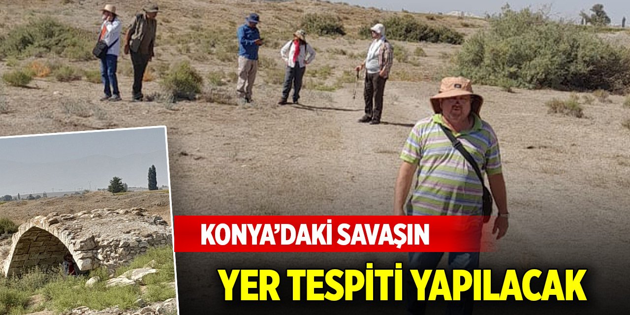 1101 Haçlı Seferleri Ereğli Savaşı'nın yer tespiti için çalışmalar başladı