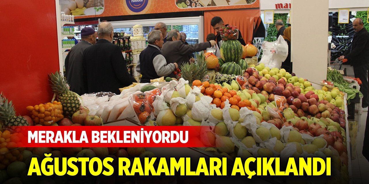 Son Dakika! 2025 Ağustos ayı enflasyon rakamları açıklandı