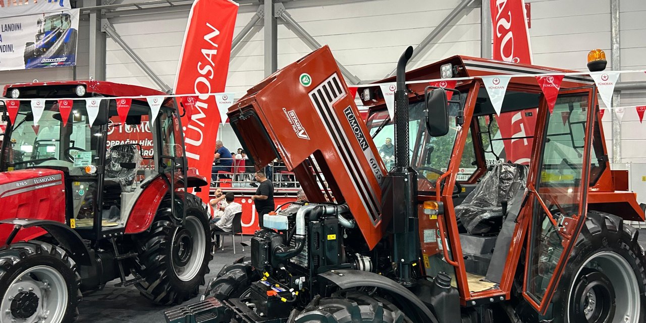 TÜMOSAN Uluslararası Tarım ve Hayvancılık Fuarı’nda dikkatleri üzerine çekti