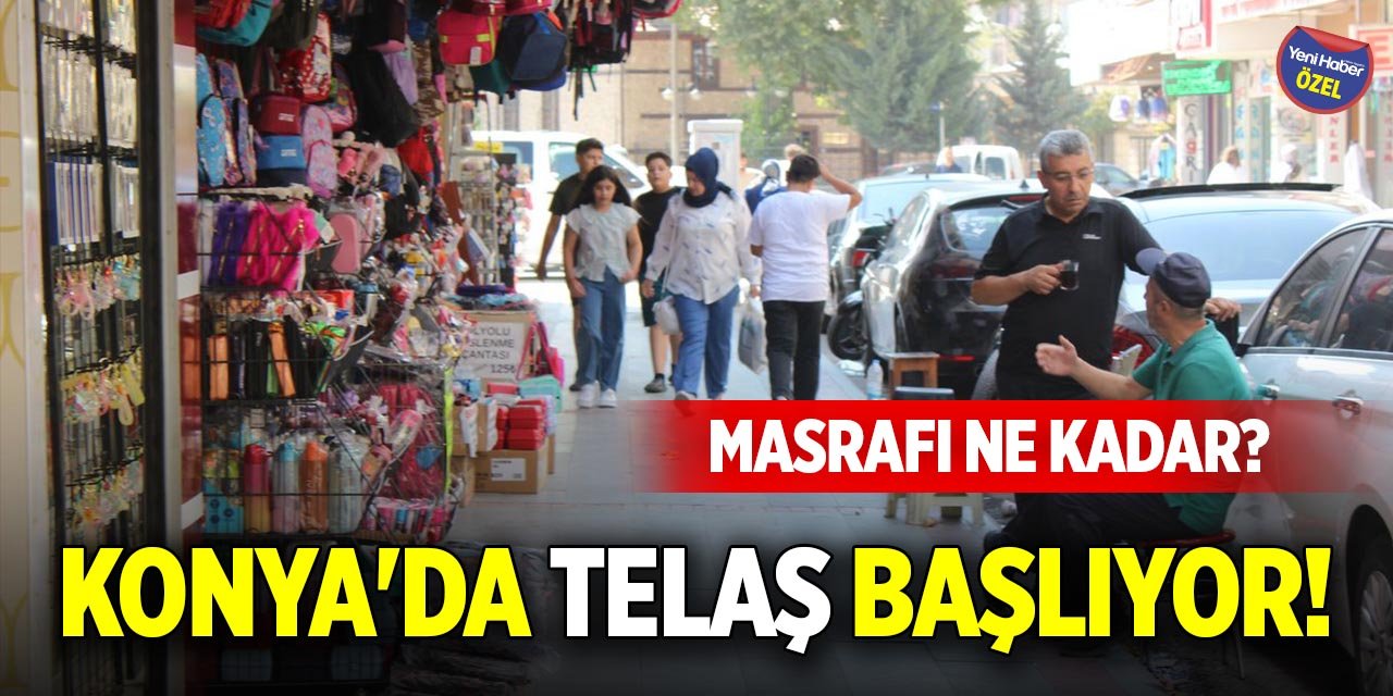 Konya'da telaş başlıyor! Masrafı ne kadar?