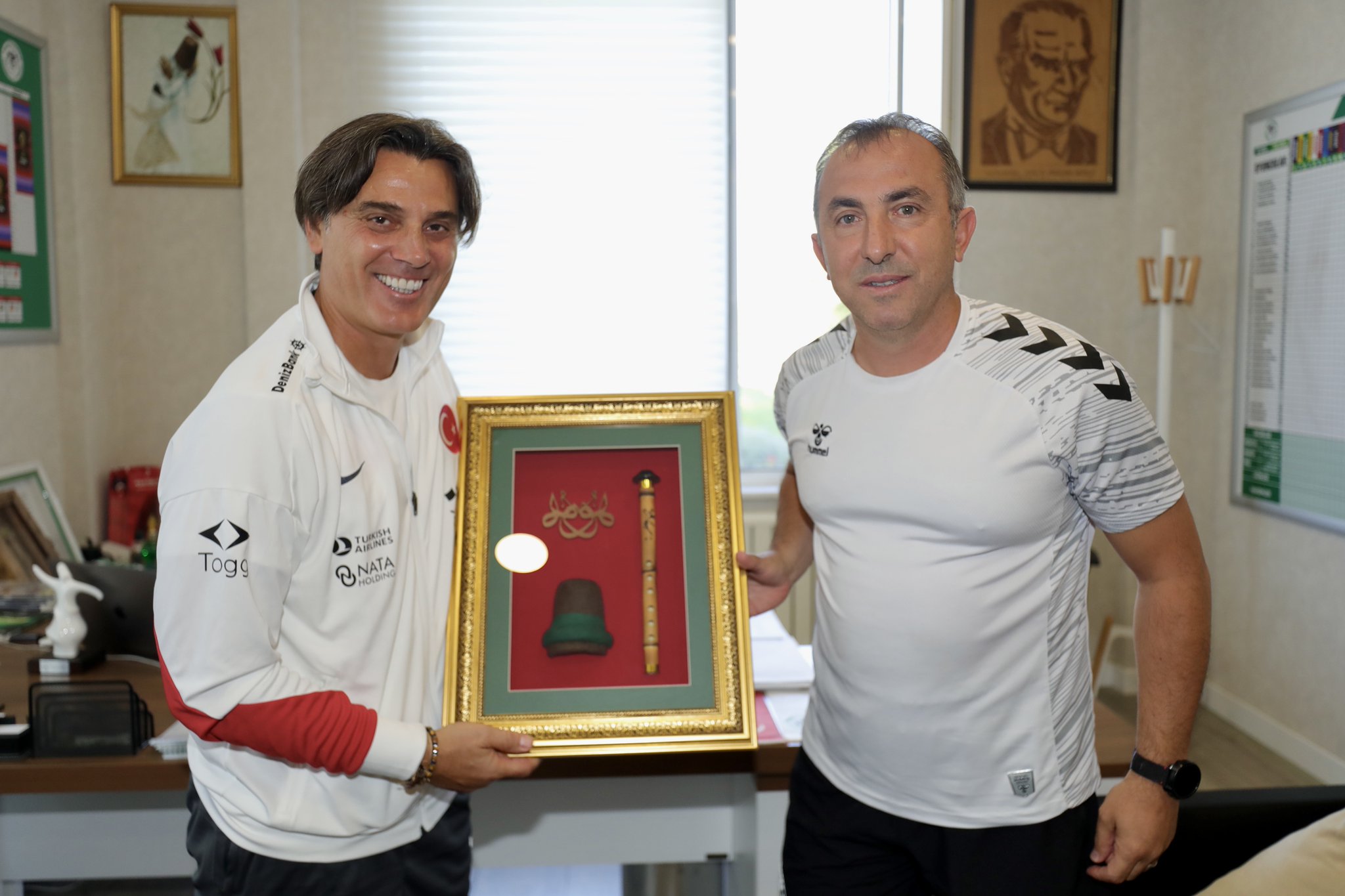 Beklenen toplantı… Montella ile Uçar görüştü