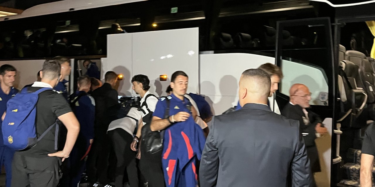 İspanya, milli maç için Konya'ya geldi!