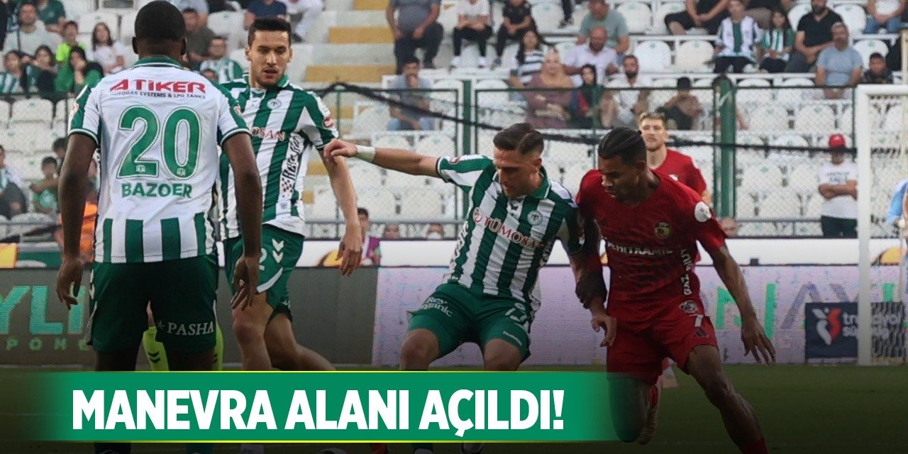 Konyaspor'da transferde o zorunluluğu kalmadı!
