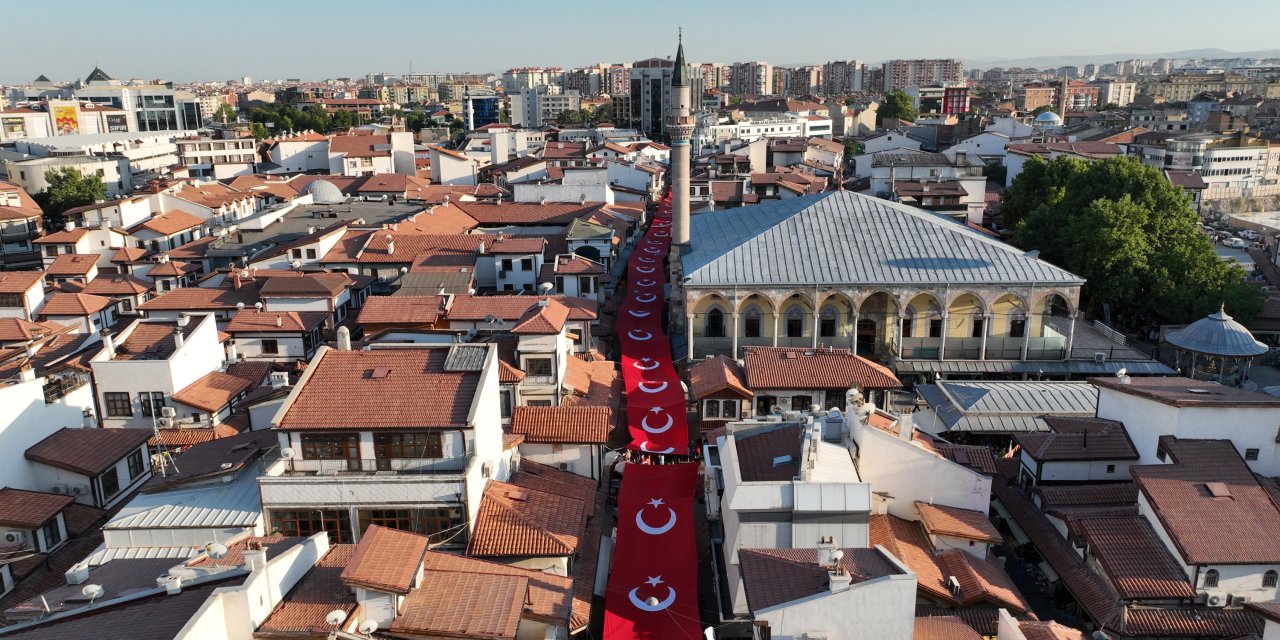 Konya'da tarihi çarşıda 3 gün boyunca dolu dolu etkinlik