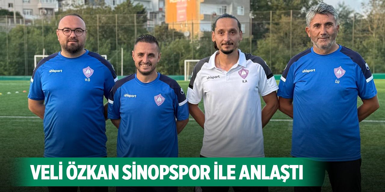 Veli Özkan Sinopspor ile anlaştı