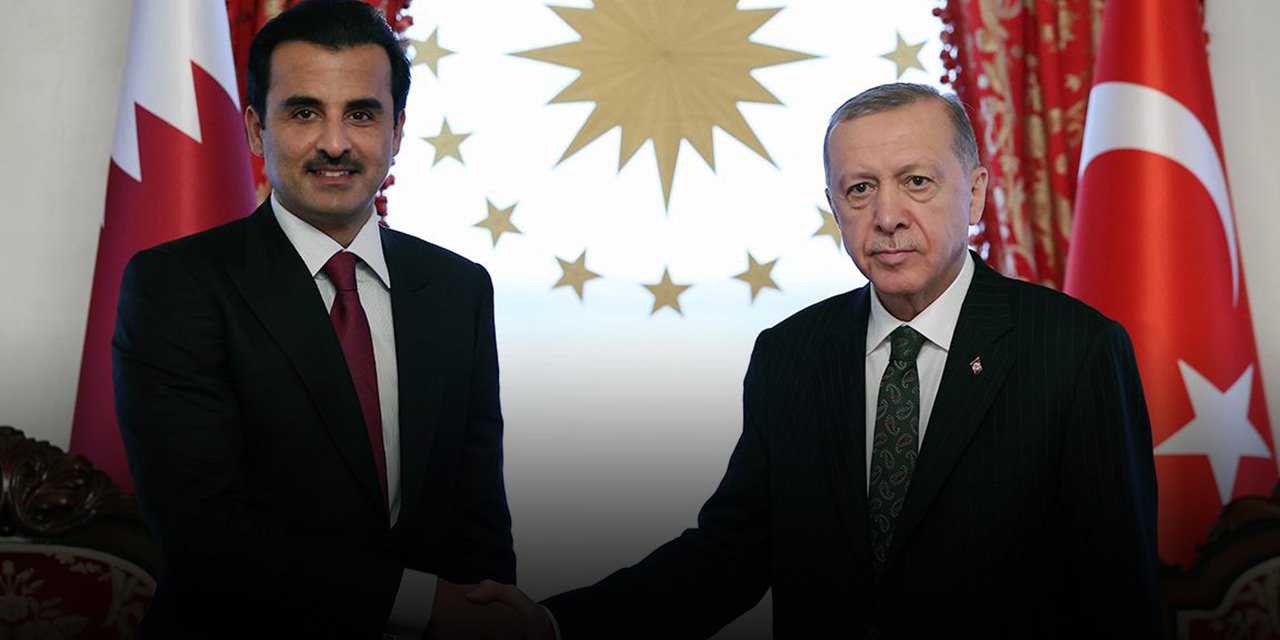 Cumhurbaşkanı Erdoğan, Katar Emiri Al Sani ile görüştü