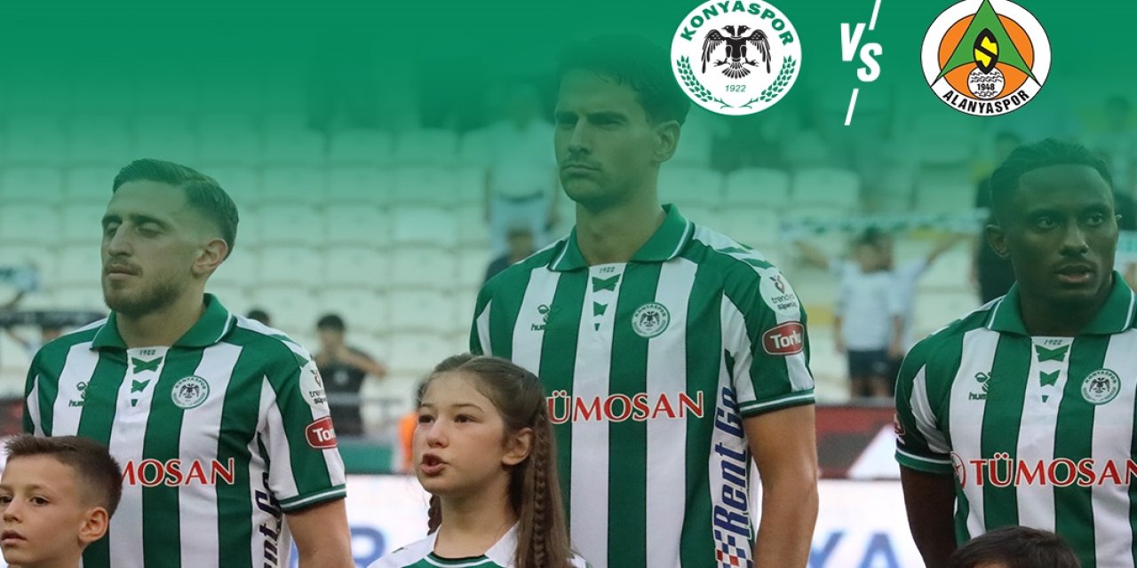 Konyaspor- Alanyaspor maçının seremoni paketi çıktı!