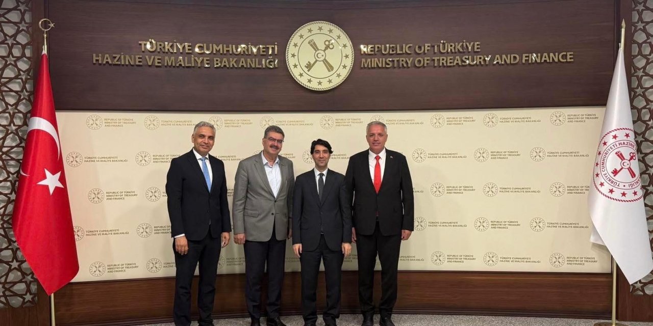 Konya SMMMO’dan Hazine ve Maliye Bakanlığı ile TBMM’ye ziyaret