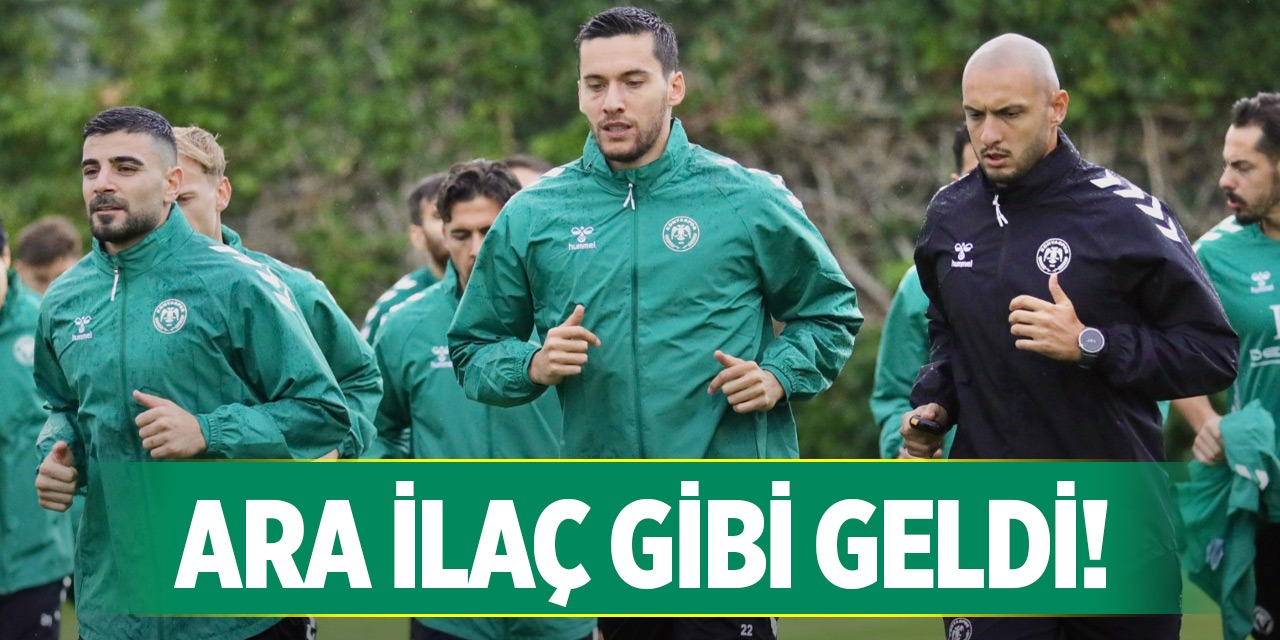 Konyaspor'a o futbolculardan iyi haber!