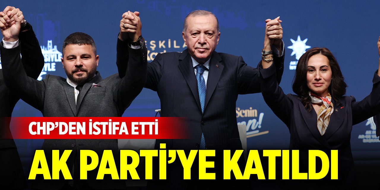 CHP'den istifa eden Beykoz Belediye Başkan Vekili Özlem Vural Gürzel AK Parti'ye katıldı