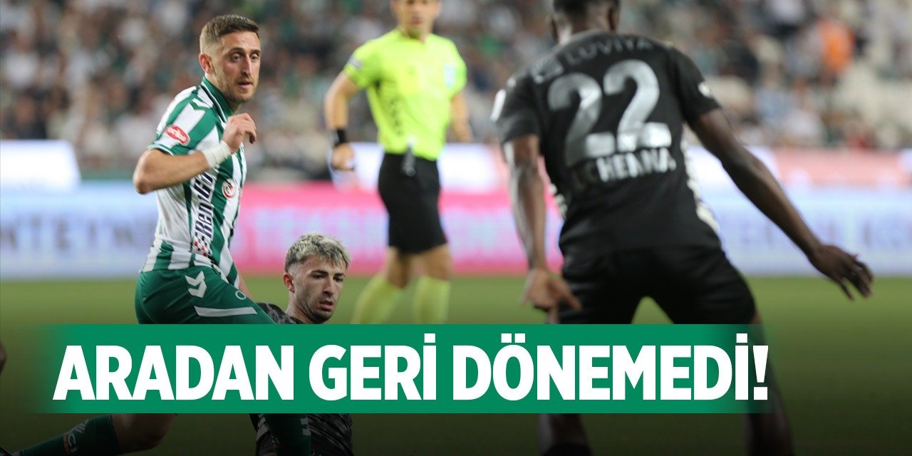 Ünvan gitti, Konyaspor'un Alanyaspor zafiyeti geçmiyor!