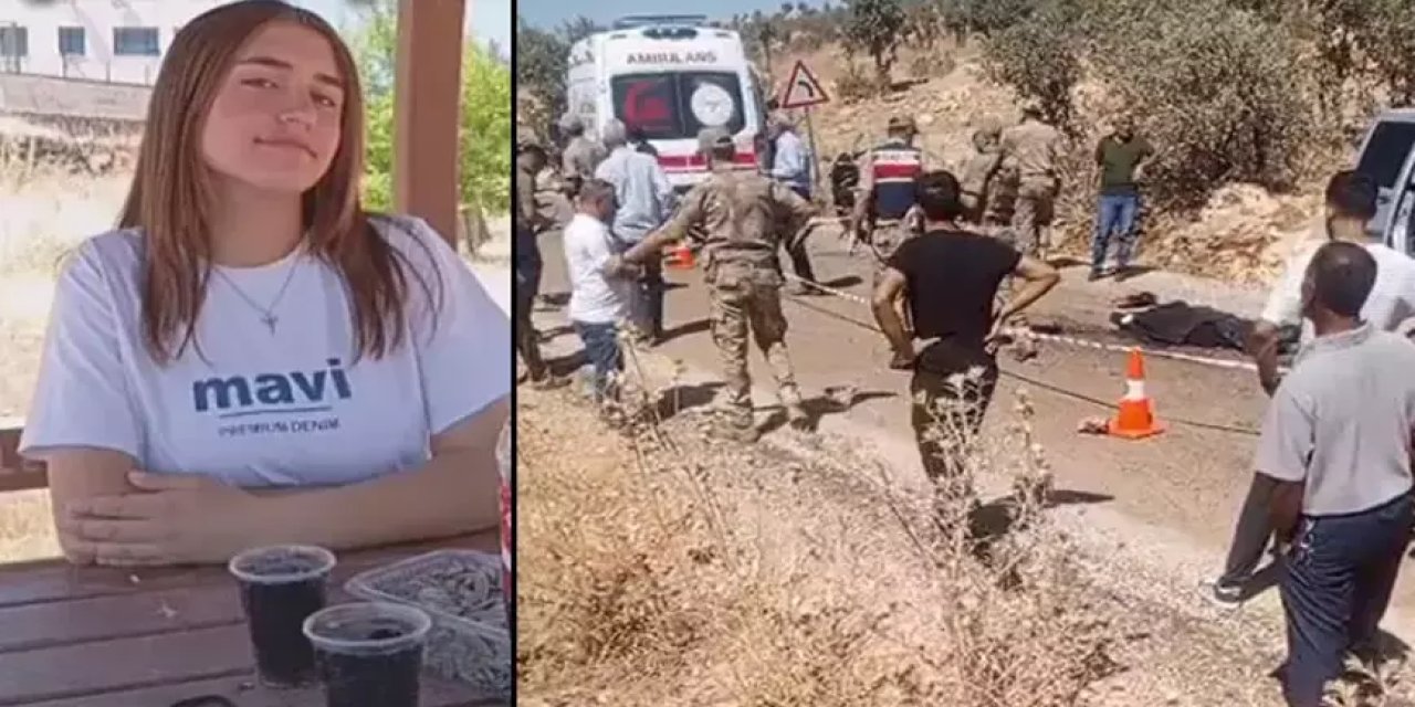 Yan yatan hafif ticari aracın altında kalan liseli Zeynep, öldü