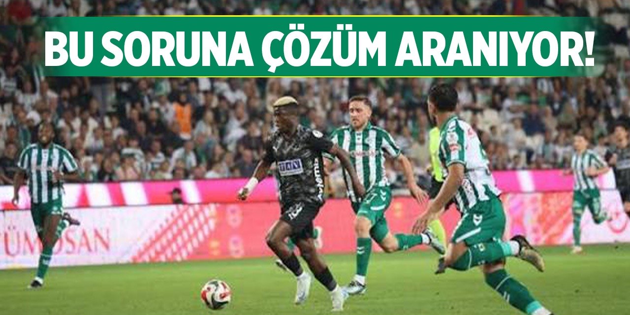 Konyaspor bu hatayı çözmeye çalışılacak!