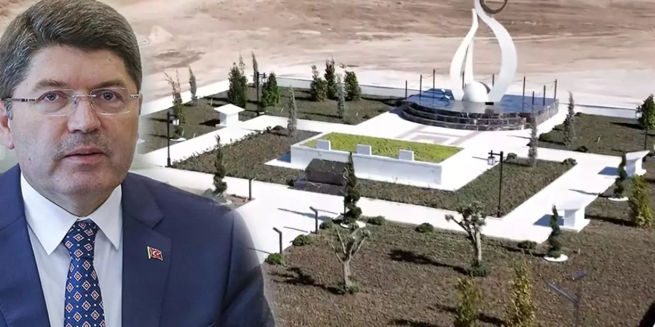 Bakan Tunç: "Demokrasi şehitlerimizin İmralı’daki kabirlerini Vefa Anıtı’na dönüştürdük"