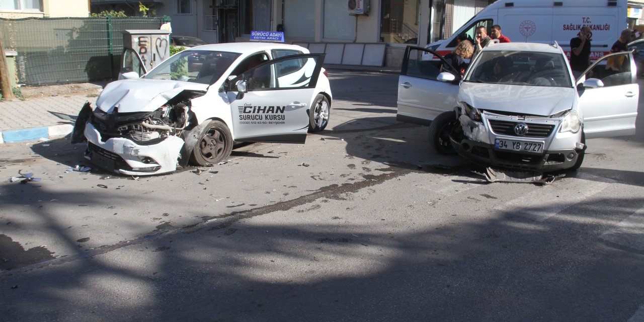 Konya’da aynı saatlerde peş peşe kaza... 6 kişi yaralandı