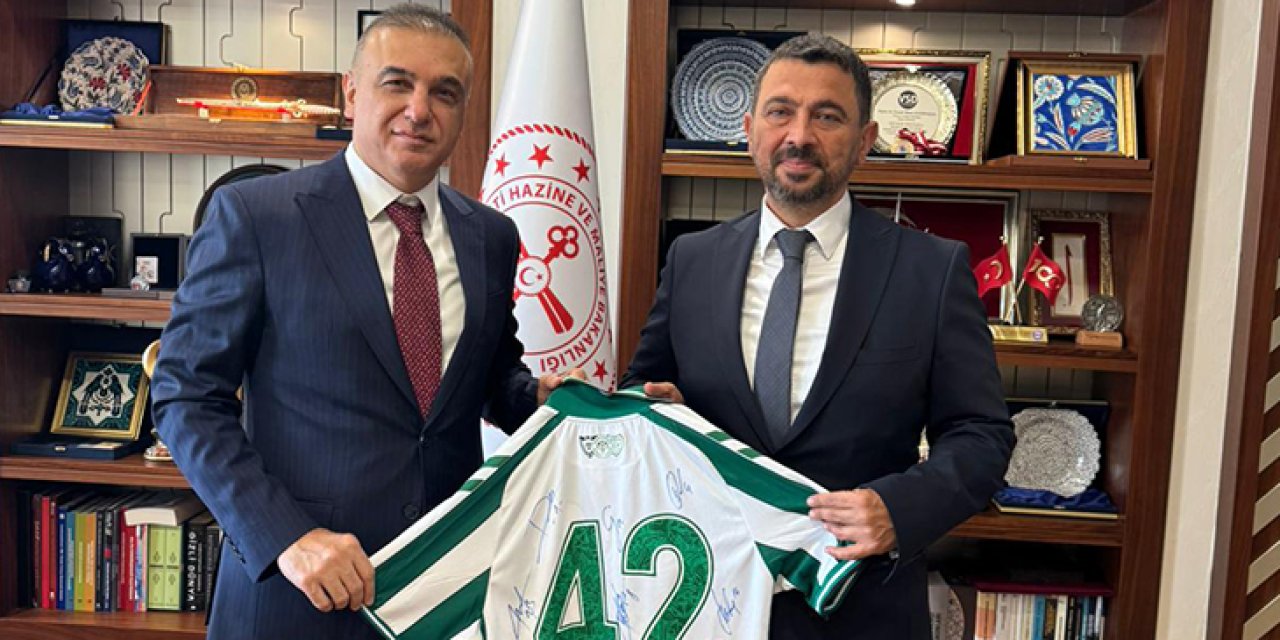Konyaspor'dan önemli ziyaret, işte masadaki konular!