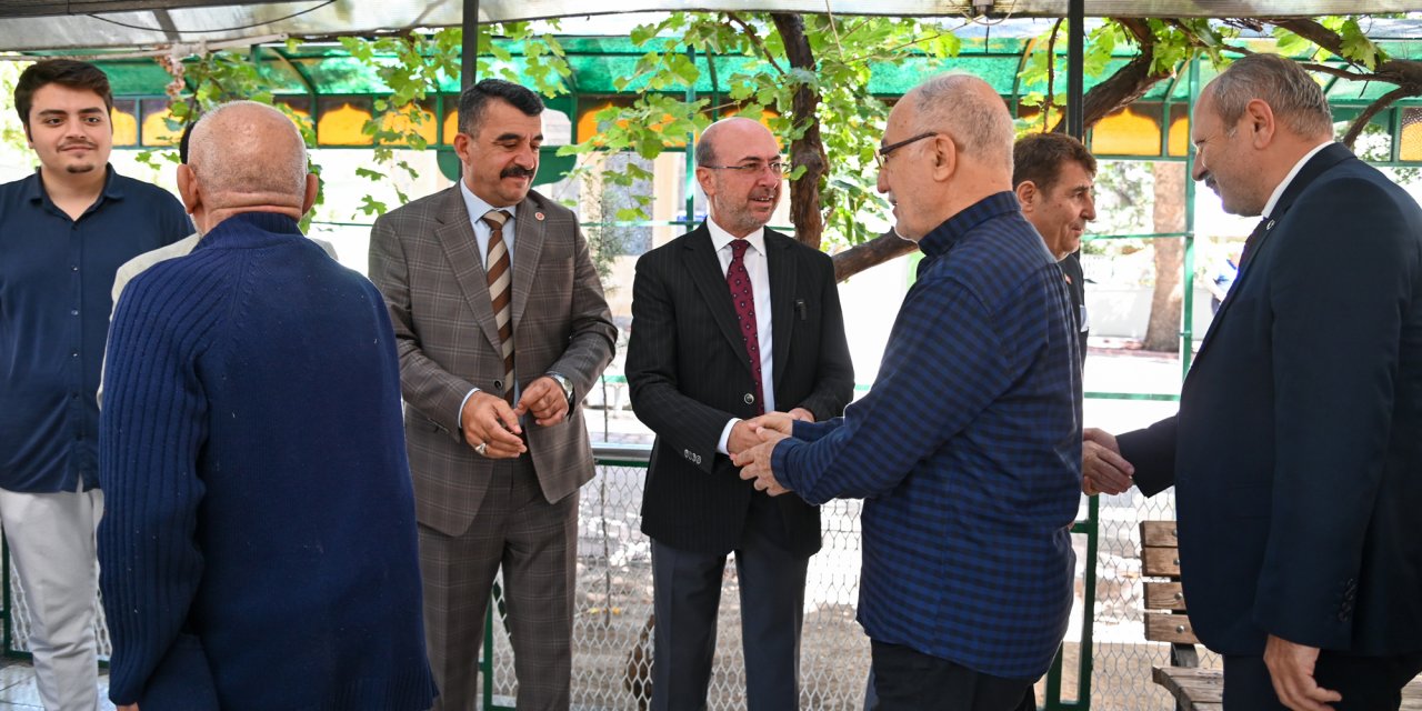 Başkan Pekyatırmacı Işıklar Mahallesi’nde vatandaşlarla buluştu