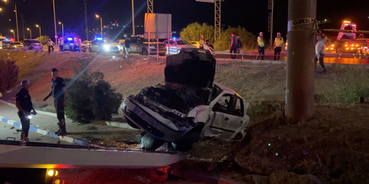 3 aracın karıştığı kazada,1 ölü, 5 yaralı