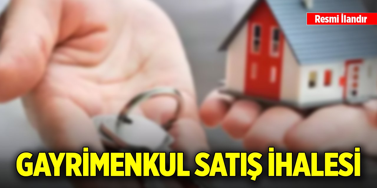 Gayrimenkul satış ihalesi