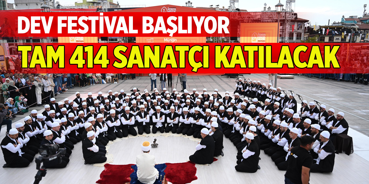 22. Uluslararası Konya Mistik Müzik Festivali başlıyor