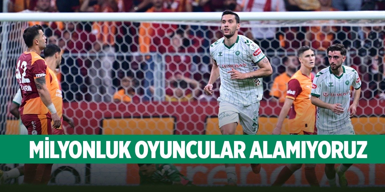 Konyaspor taraftarı o sözlere tepkili!