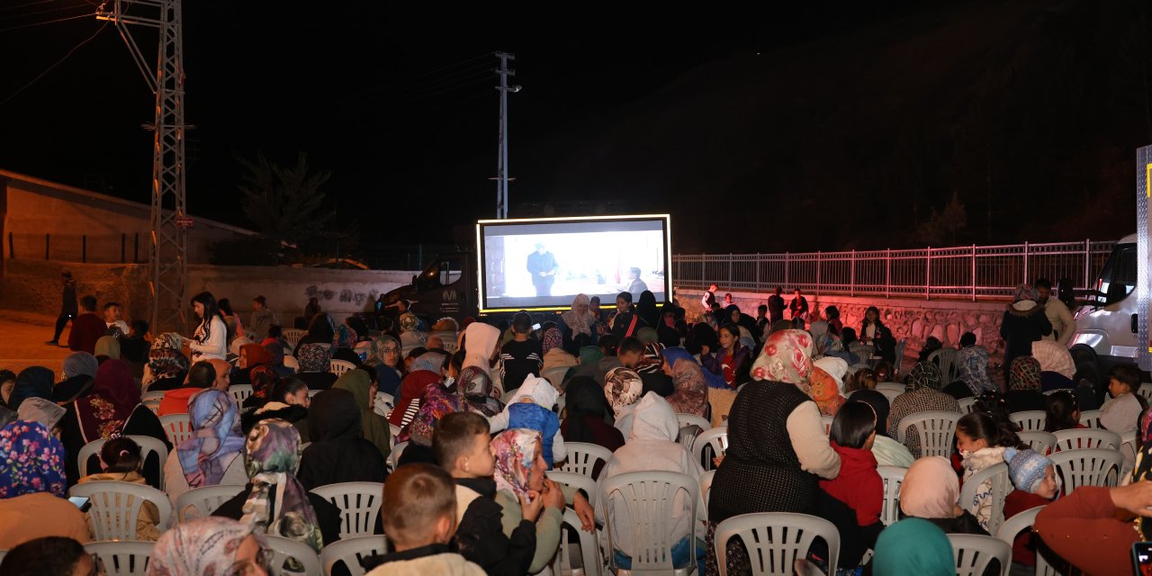 Konya'da 101 mahallemizdeki sinema günleri etkinlikleri