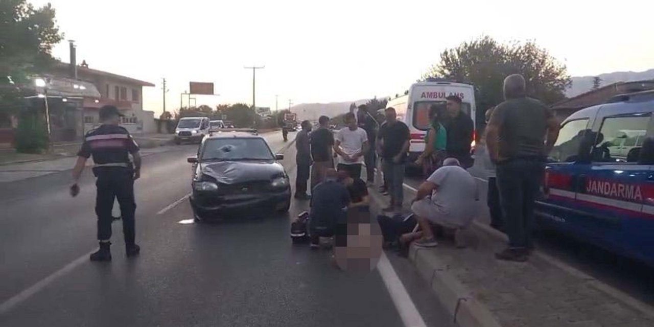 Otomobilin çarptığı yaya öldü