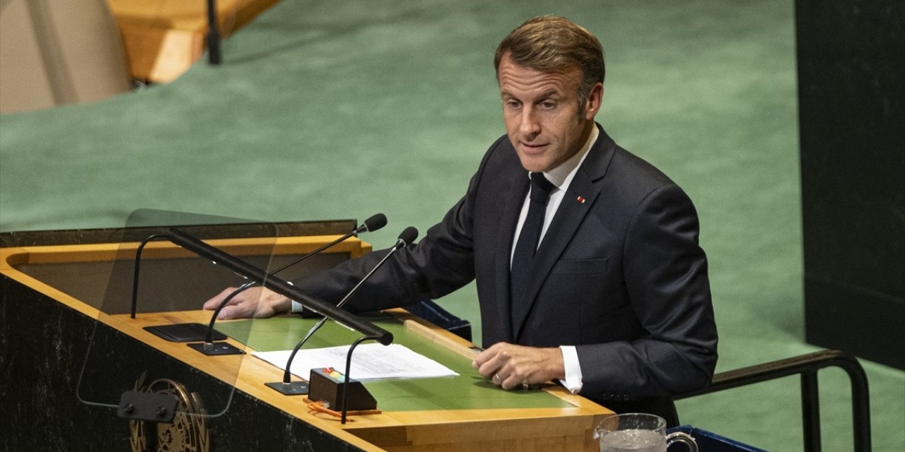 Fransa Cumhurbaşkanı Macron: Gazze için güvenilir bir barış planı benimsedik