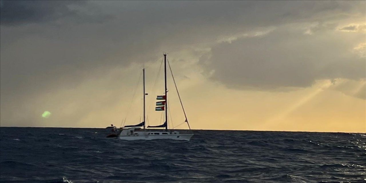 Küresel Sumud Filosu’na Yunanistan SAR bölgesinde dronlarla saldırı yapıldı