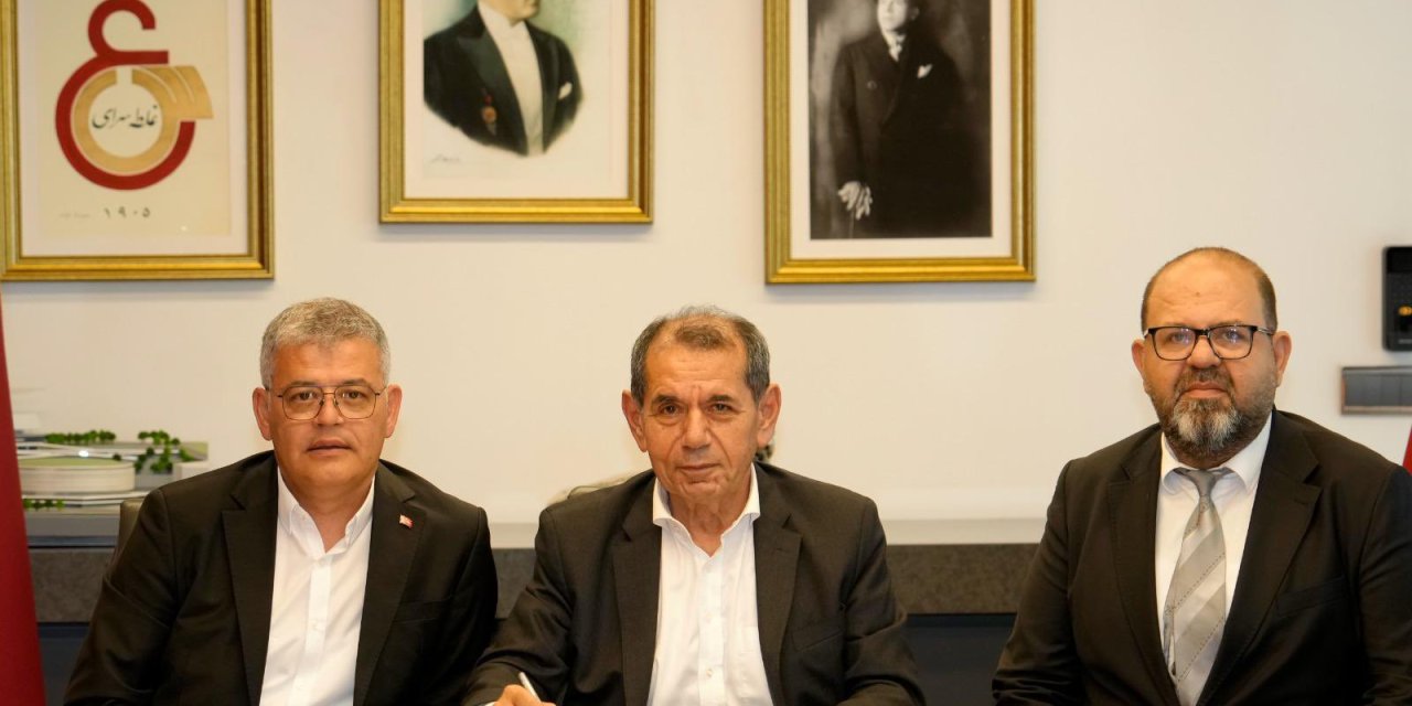 Konyaspor Başkanı Atiker katıldı, Galatasaray ile iş birliği protokolü imzalandı!