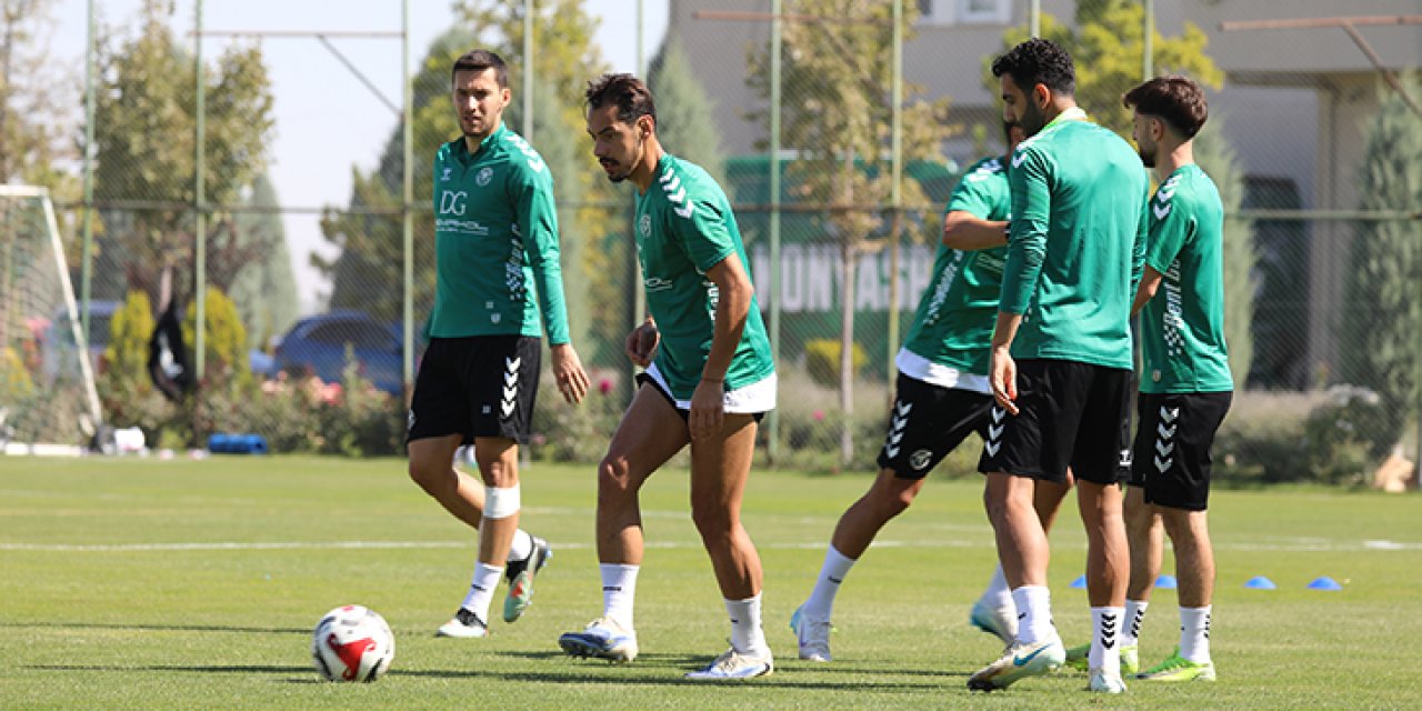 Konyaspor maçın taktiğini belirliyor!