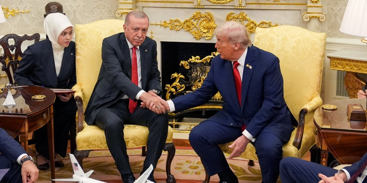 Cumhurbaşkanı Erdoğan: "Beyaz Saray'da Trump tarafından gayet iyi ağırlandık, memnun ayrılıyoruz