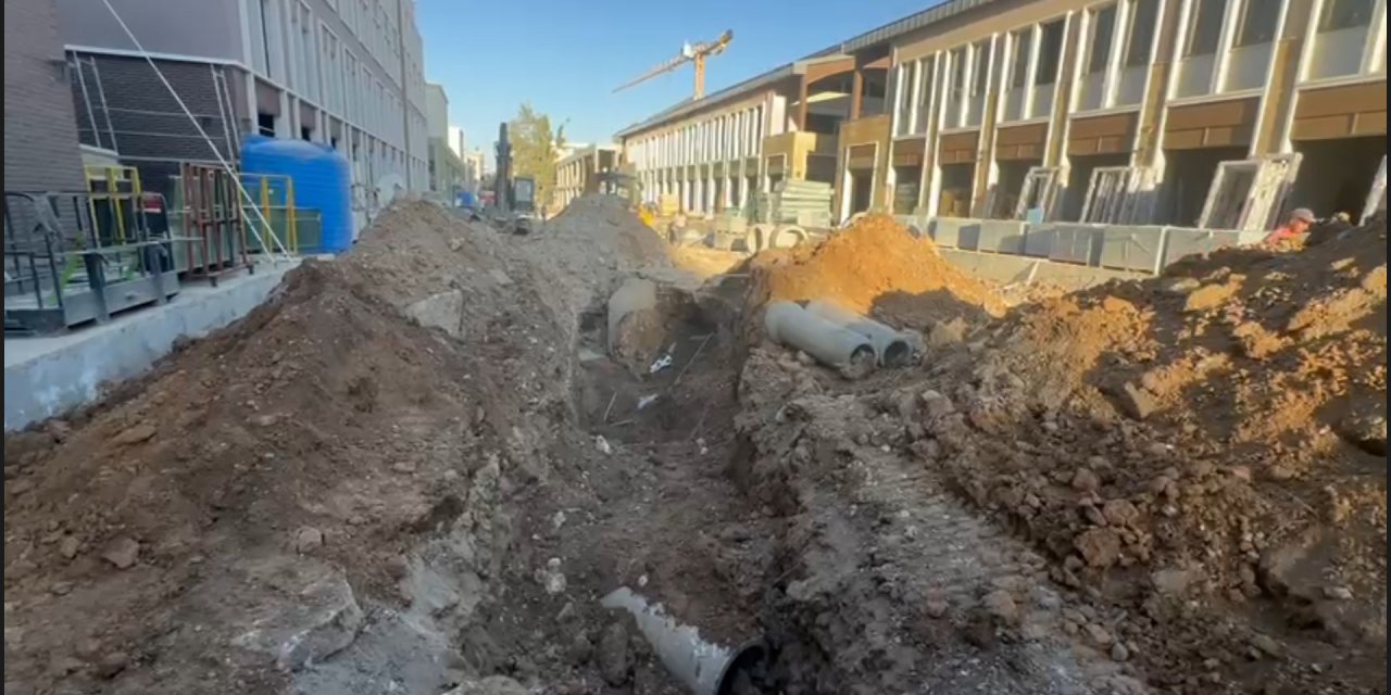 İş yeri şantiyesinde göçük: 1 ölü