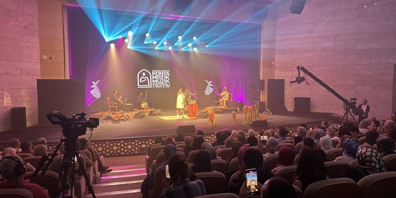 22. Uluslararası Konya Mistik Müzik Festivali sürüyor