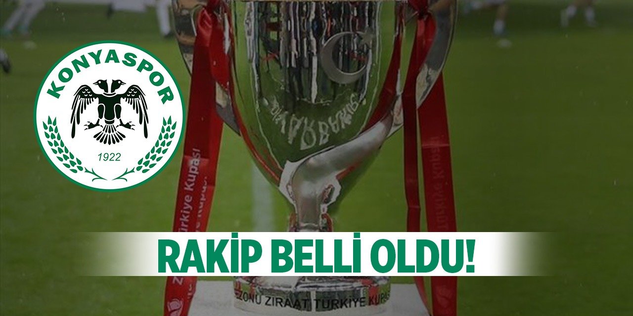 Konyaspor'un kupa rakibi açıklandı!