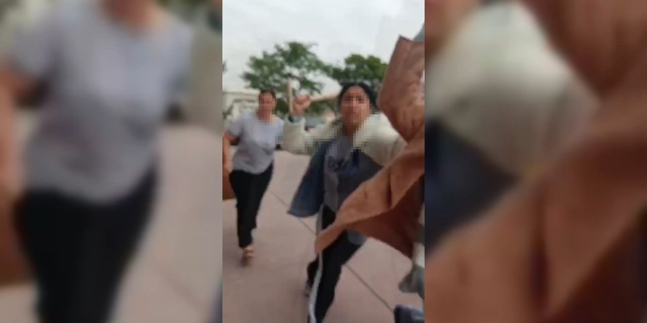 Kadınlardan sopalı saldırı