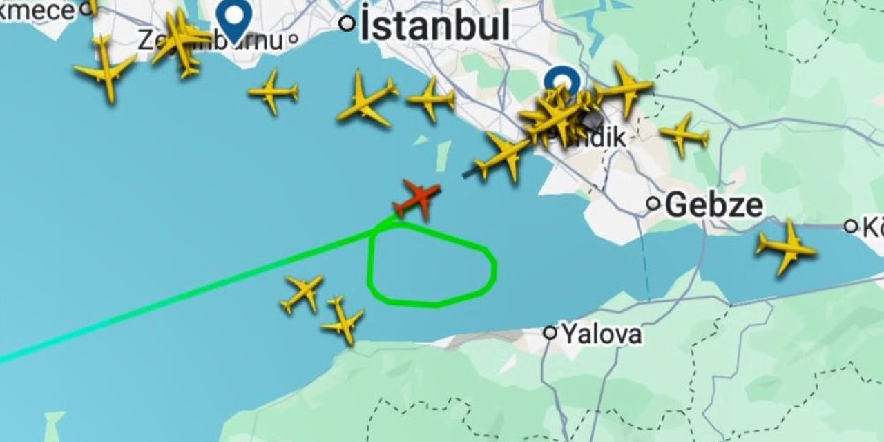 Uçaklara deprem uyarısı