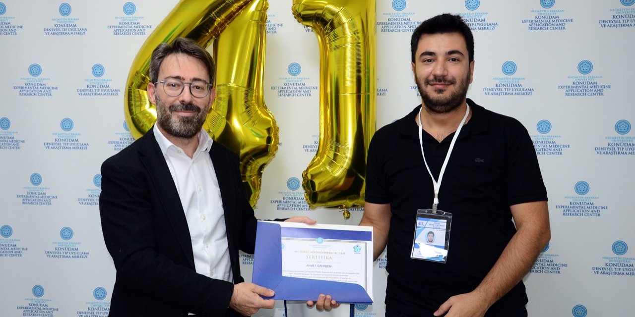 Türkiye’nin farklı illerinden geldiler... Konya'da 41.'si düzenlenen kurs başarıyla tamamlandı