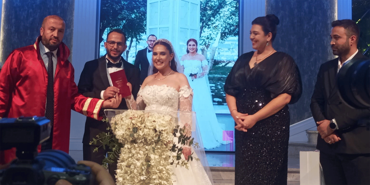 Abdullah ile Hale’nin mutlu günü