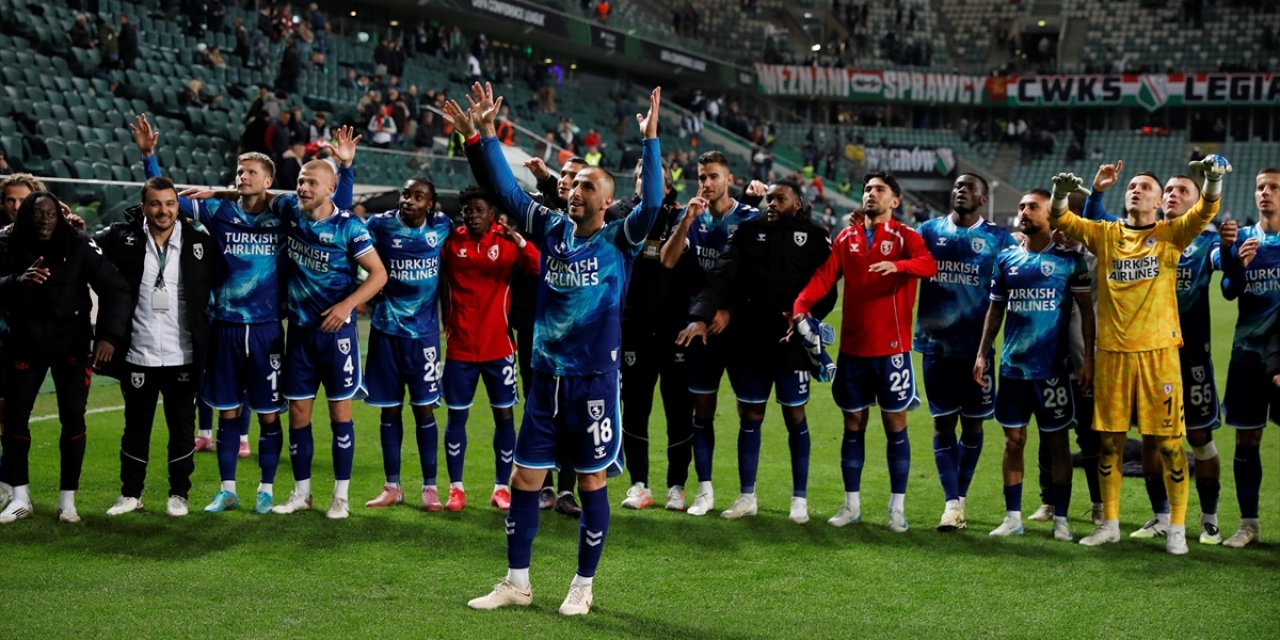 Samsunspor, Konferans Ligi'ne galibiyetle başladı