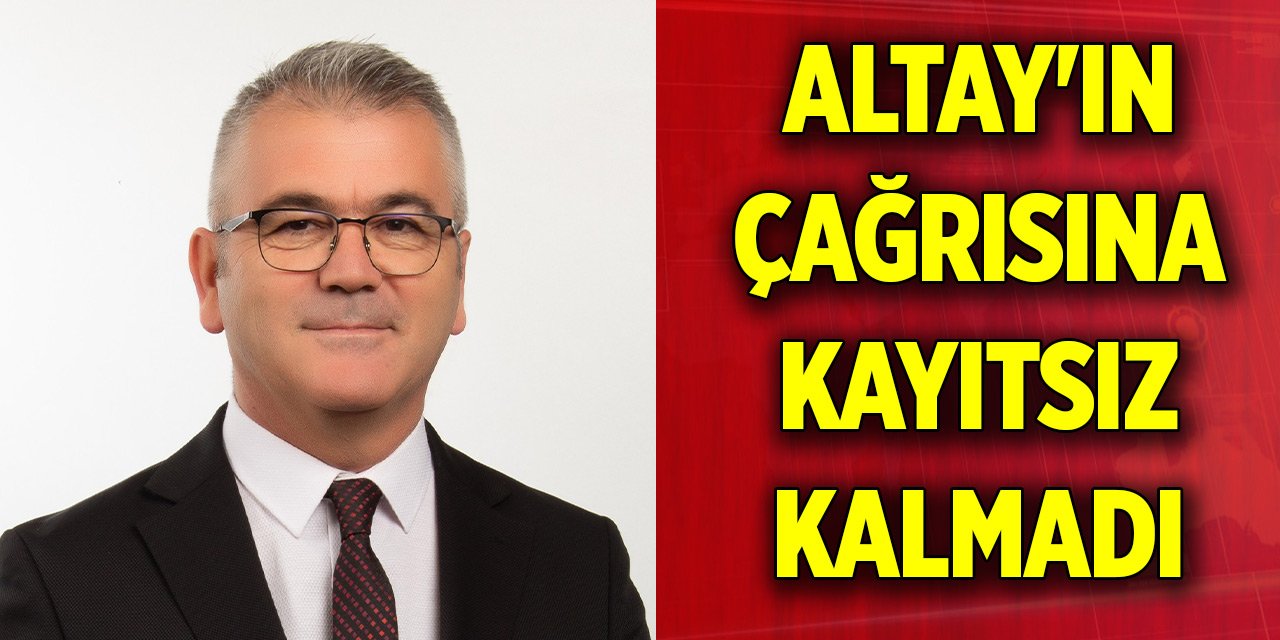 Başkan Ustaoğlu, Altay'ın çağrısına kayıtsız kalmadı