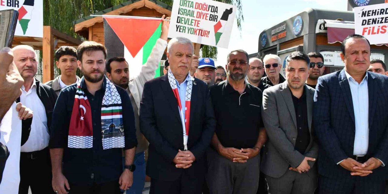 Konya'nın ilçesinden Sumud filosuna destek