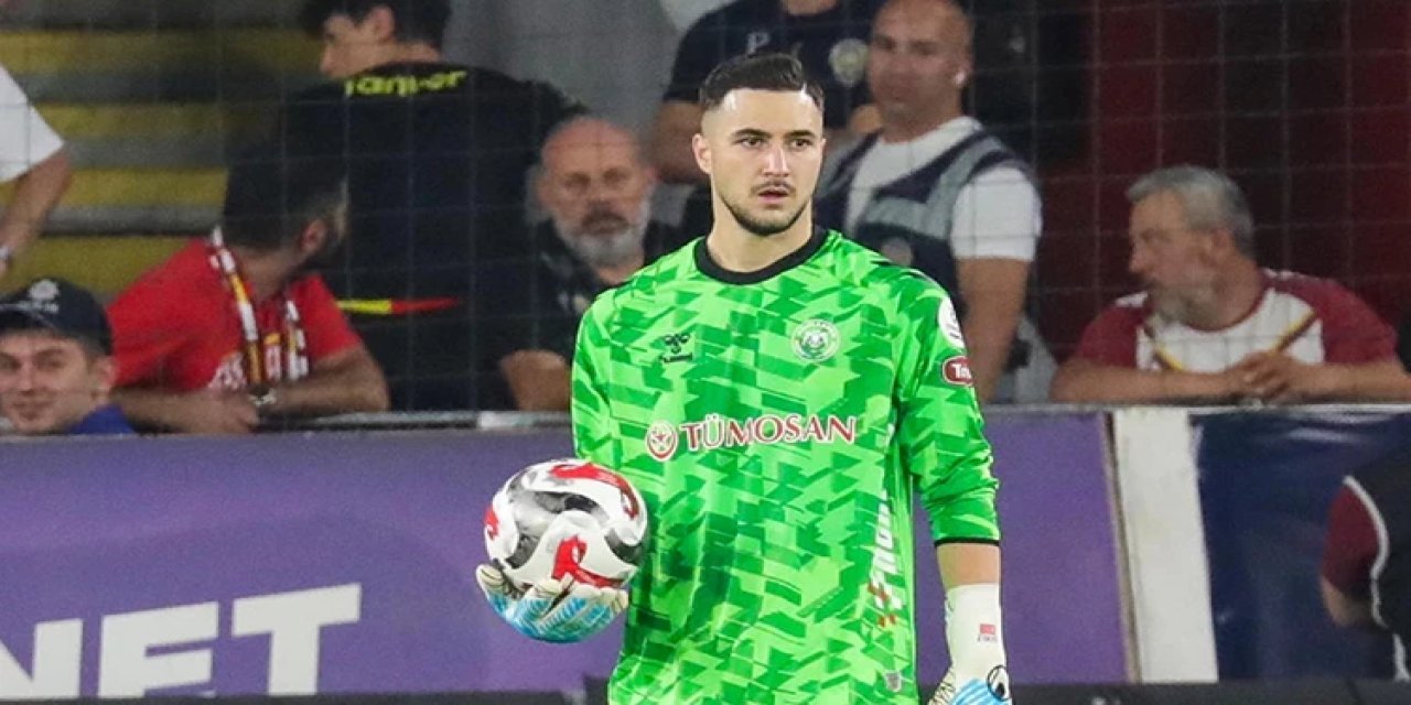Konyaspor’un genç kalecisine milli gurur