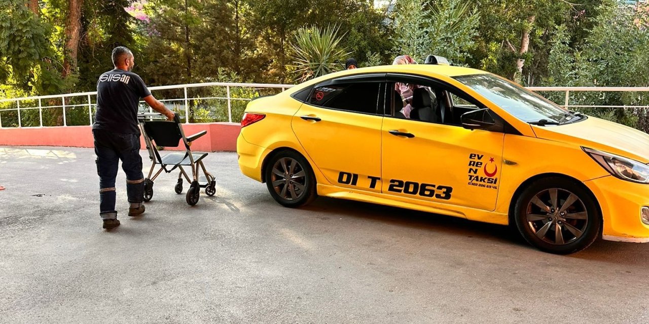 ‘Yesen’ bebek takside doğdu