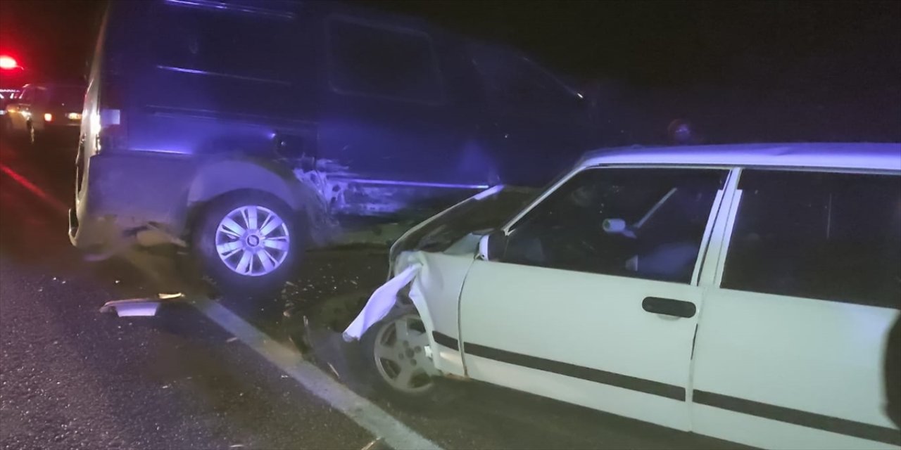 Konya'da kaza! 2 kişi yaralandı