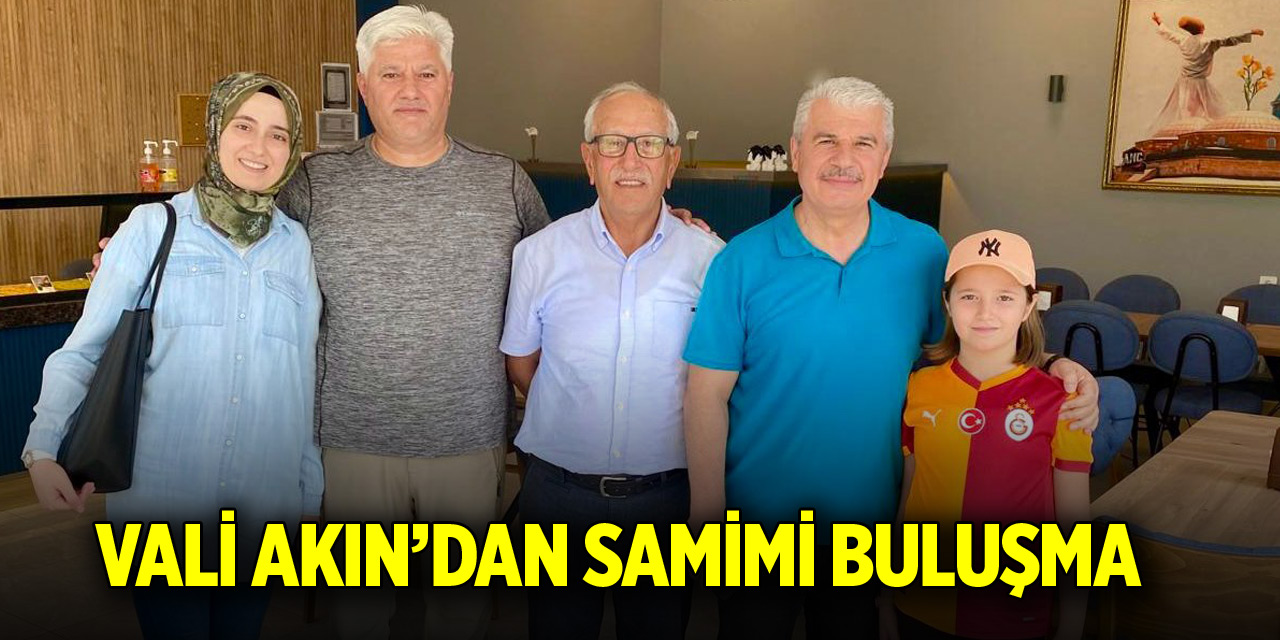 Küpeli Fırını’nda samimi buluşma: Vali Akın esnafla hasbihal etti
