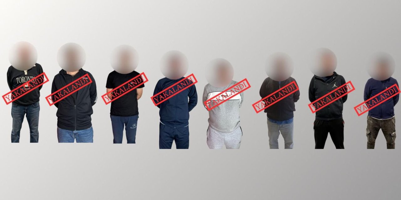 Kırmızı bülten ve ulusal seviyede aranan 8 suçlu Türkiye'ye getirildi
