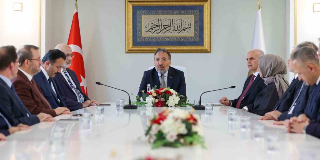 Diyanet İşleri Başkanlığına atanan Genel Müdürler görevlerini devraldı
