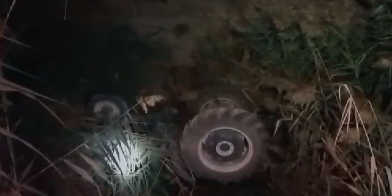 Direksiyon hakimiyetini kaybetti! Traktörün altında kalarak can verdi