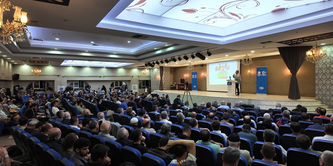 AGD Konya Filistin’i unutmadı